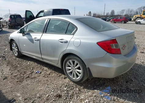 2012 Honda Civic Ex from USA, damaged, VIN 19XFB2F8XCE368100